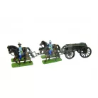 Zvezda Swedish Artillery Charles XII makett 1:72 (8066Z)