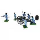 Zvezda Swedish Artillery Charles XII makett 1:72 (8066Z)