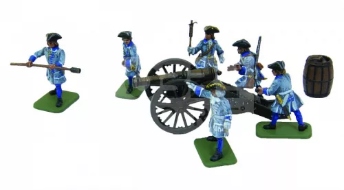 Zvezda Swedish Artillery Charles XII makett 1:72 (8066Z)