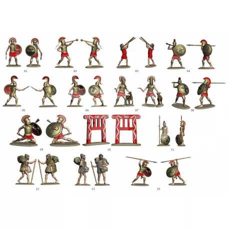 Zvezda Spartiates makett 1:72 (8068Z)