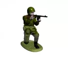 Zvezda Soviet Infantry WWII makett 1:72 (8077Z)