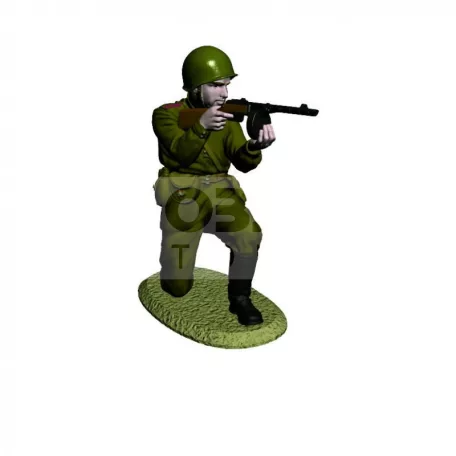 Zvezda Soviet Infantry WWII makett 1:72 (8077Z)