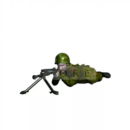 Zvezda Soviet Infantry WWII makett 1:72 (8077Z)