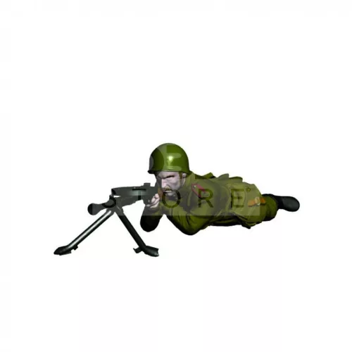 Zvezda Soviet Infantry WWII makett 1:72 (8077Z)