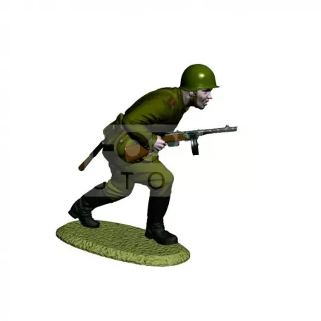 Zvezda Soviet Infantry WWII makett 1:72 (8077Z)