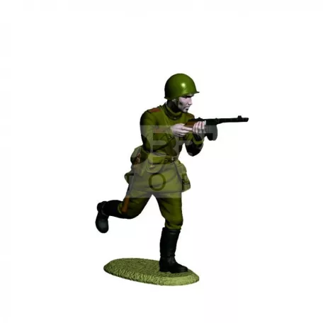 Zvezda Soviet Infantry WWII makett 1:72 (8077Z)