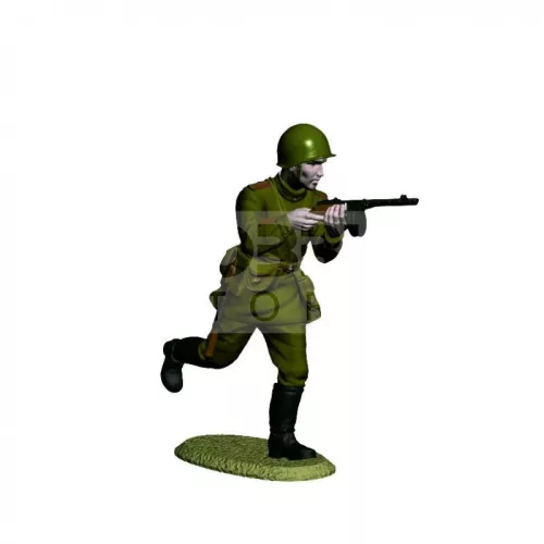 Zvezda Soviet Infantry WWII makett 1:72 (8077Z)