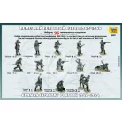 Zvezda German Infantry WWII makett 1:72 (8078Z)