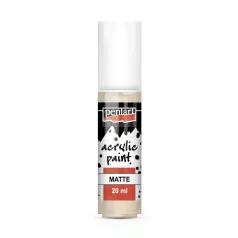   Pentart Matt bézs színű akrilfesték - hobbi festék 20 ml 82
