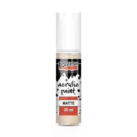 Pentart Matt bézs színű akrilfesték - hobbi festék 20 ml 82