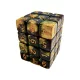 Green Stuff World 36x D6 12mm Dice - Amber Swirl D6 dobókocka szett