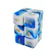 Green Stuff World 12x D6 16mm Dice - Blue White D6 dobókocka készlet Kék–Fehér Márvány