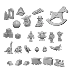Green Stuff World Children Toys Resin Set 1:48-1:35