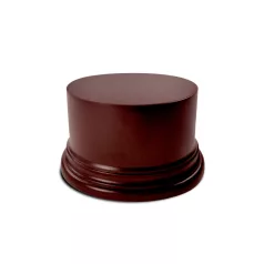 Green Stuff World Round Block Plinth 8cm - Hazelnut