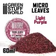 Green Stuff World Micro Leaves - Light Purple Mix