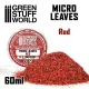 Green Stuff World Micro Leaves - Red mix