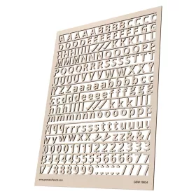 Green Stuff World Letters and Numbers 10 mm STANDARD