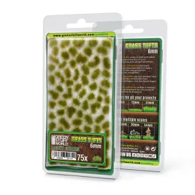 Green Stuff World Static Grass Tufts 6 mm - Light Green