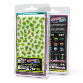 Green Stuff World Martian Fluor Tufts - FLUOR GRINCH GREEN