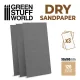 Green Stuff World SandPaperô180x90mm - DRY 120 grit