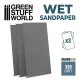 Green Stuff World Wet water proof SandPaperô180x90mm - 320 grit