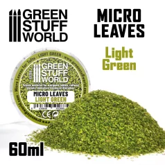 Green Stuff World Micro Leaves - Light Green Mix
