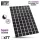 Green Stuff World Square Magnetic Sheet SELF-ADHESIVE 25x25mm – öntapadós négyzet mágneslap modellezéshez