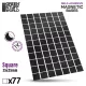 Green Stuff World Square Magnetic Sheet SELF-ADHESIVE 25x25mm – öntapadós négyzet mágneslap modellezéshez