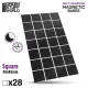 Green Stuff World Square Magnetic Sheet SELF-ADHESIVE 40x40mm – öntapadós négyzet mágneslap modellezéshez