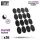 Green Stuff World Oval Magnetic Sheet SELF-ADHESIVE 60x35mm – öntapadós ovális mágneslap modellezéshez
