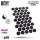 Green Stuff World Round Magnetic Sheet SELF-ADHESIVE 30mm – öntapadós kerek mágneslap modellezéshez