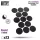 Green Stuff World Round Magnetic Sheet SELF-ADHESIVE 55mm – öntapadós kerek mágneslap modellezéshez