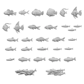 Green Stuff World Fish Collection 1:48
