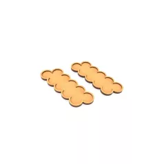 Green Stuff World MDF Movement Trays 25mm x 10 - SLIM-FIT