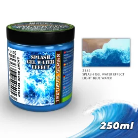  Green Stuff World Water Effect Gel Light Blue 250ml – világoskék akril vízgél tiszta vízeffektekhez