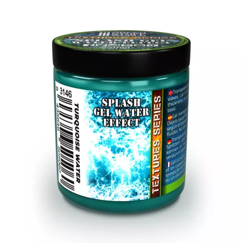 Green Stuff World Water Effect Gel Turquoise 250ml – türkiz akril vízgél tengeri és fantasy vízeffektekhez