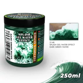   Green Stuff World Water Effect Gel Dark Green 250ml – sötétzöld akril vízgél mocsaras vízeffektekhez