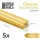 Green Stuff World Square Brass Tubes 2mm