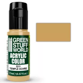 Green Stuff World Acrylic Color TEMPLE OCHRE akrilfesték