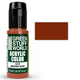 Green Stuff World Acrylic Color BROWN SKIN akrilfesték