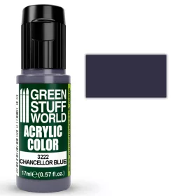   Green Stuff World Acrylic Color Chancellor Blue 17ml – matt kancellárkék akrilfesték
