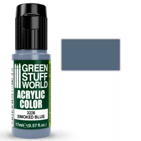   Green Stuff World Acrylic Color Smoked Blue 17ml – matt füstös kék akrilfesték