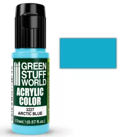   Green Stuff World Acrylic Color Arctic Blue 17ml – matt sarkvidéki kék akrilfesték