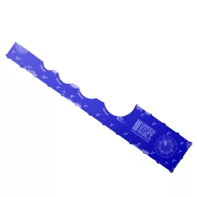   Green Stuff World Gaming Measuring Tool - Blue 12 inches kék akril wargame mérőeszköz
