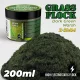 Green Stuff World Static Grass Flock 2–3mm DARK GREEN MARSH 200ml – sötétzöld mocsári rövid statikus terepfű