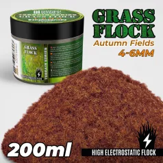  Green Stuff World Static Grass Flock 4-6mm - AUTUMN FIELDS - 200 ml