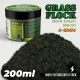 Green Stuff World Static Grass Flock 4–6mm DARK GREEN MARSH 200ml – sötétzöld mocsári statikus terepfű