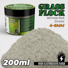   Green Stuff World Static Grass Flock 4-6mm - WINTERFALL GRASS - 200 ml