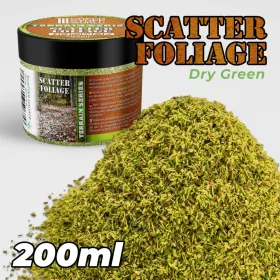 Green Stuff World Scatter Foliage - Dry Green - 200ml