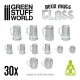 Green Stuff World Beer Mugs - Glass 1:48-1:35